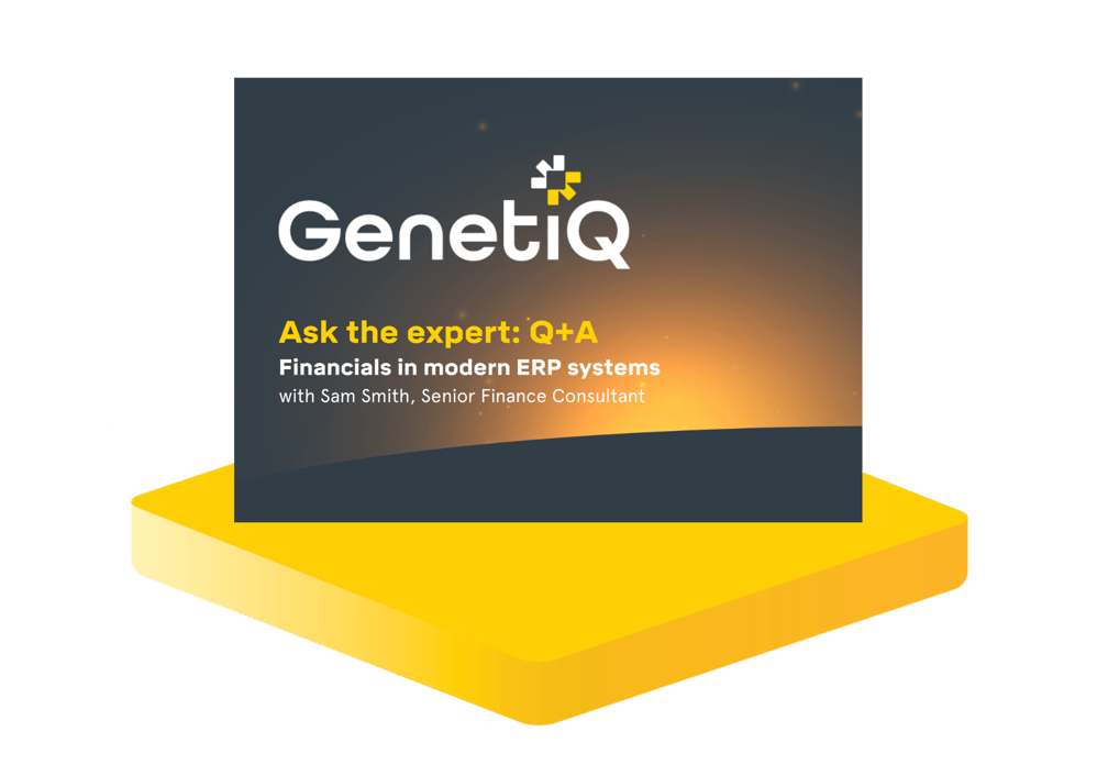 GenetiQ - Q+A Ask the Expert - Operations (1)